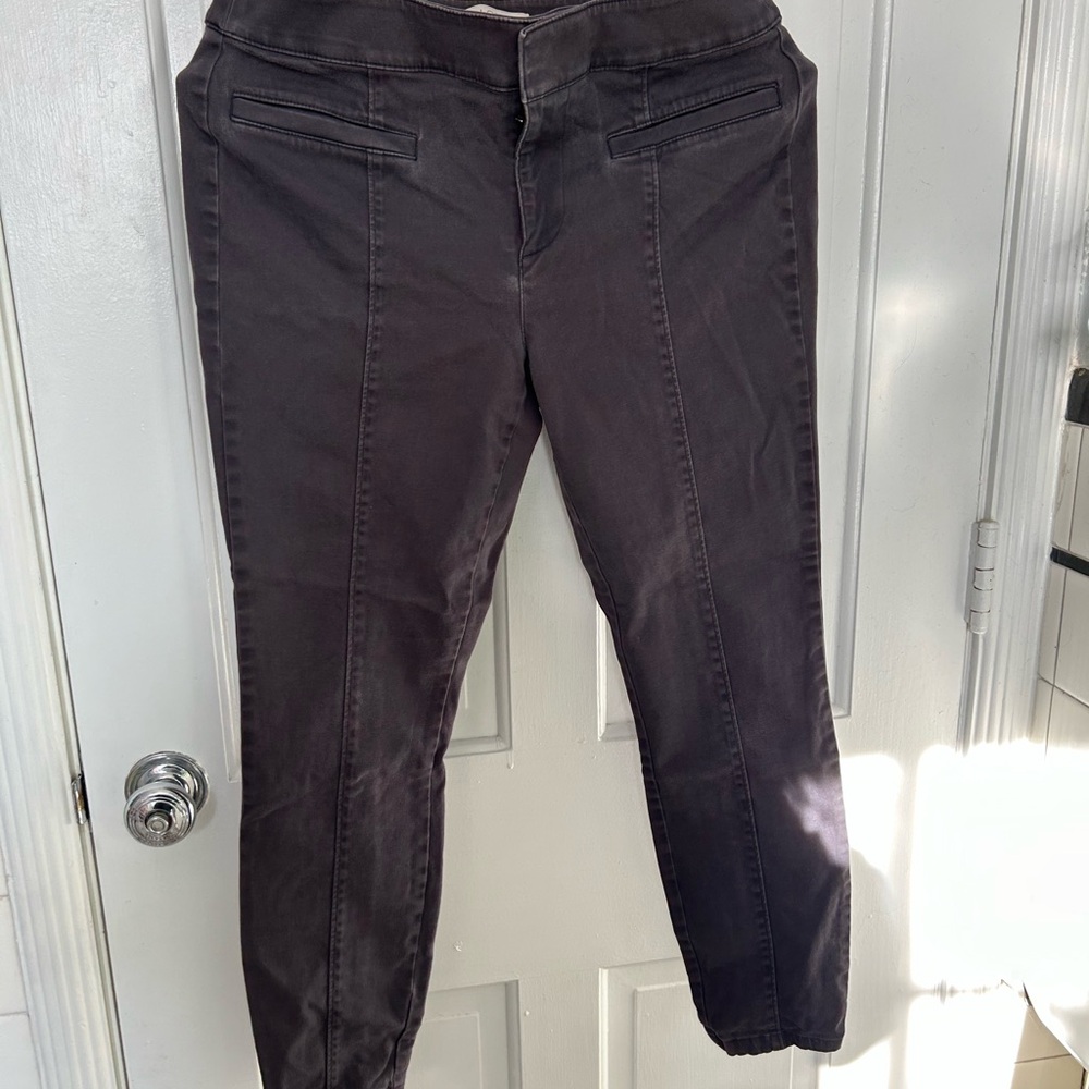 Loft Outlet skinny sateen pants